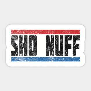 sho nuff last dragon Sticker